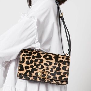 IN SEARCH OF Coach Bandit Shoulder Bag in Leopard Print